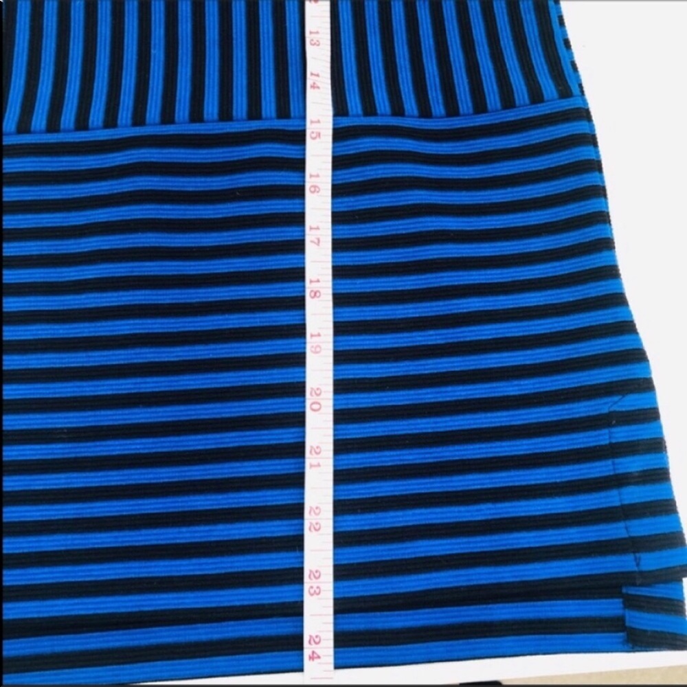 Madewell Blue/Black Striped Top - Like New! - Picture 10 of 13